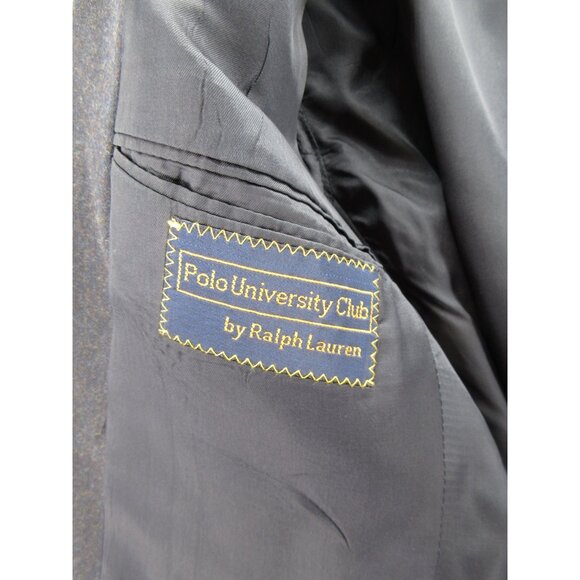 VINTAGE Ralph Lauren Polo Sport Coat 40 University Club Blazer Wool USA - Picture 12 of 15